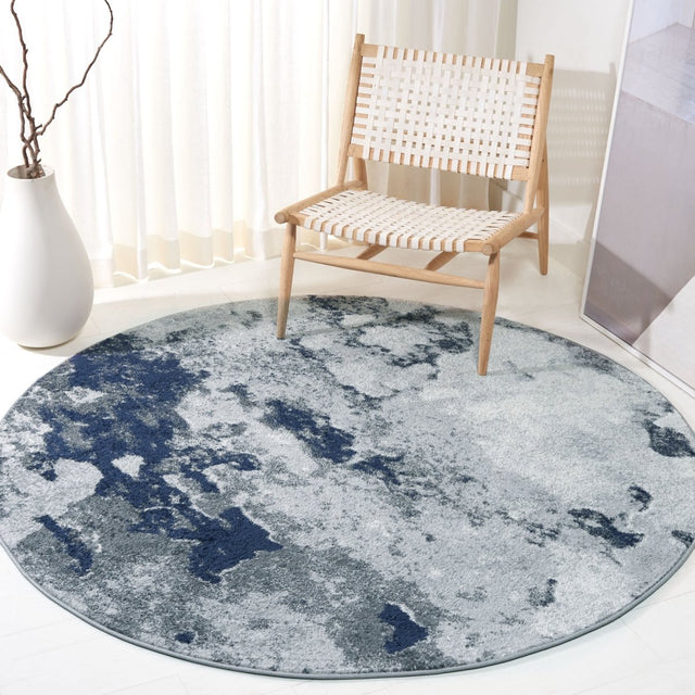 Safavieh Adirondack Adr134N Navy/Grey Rug.