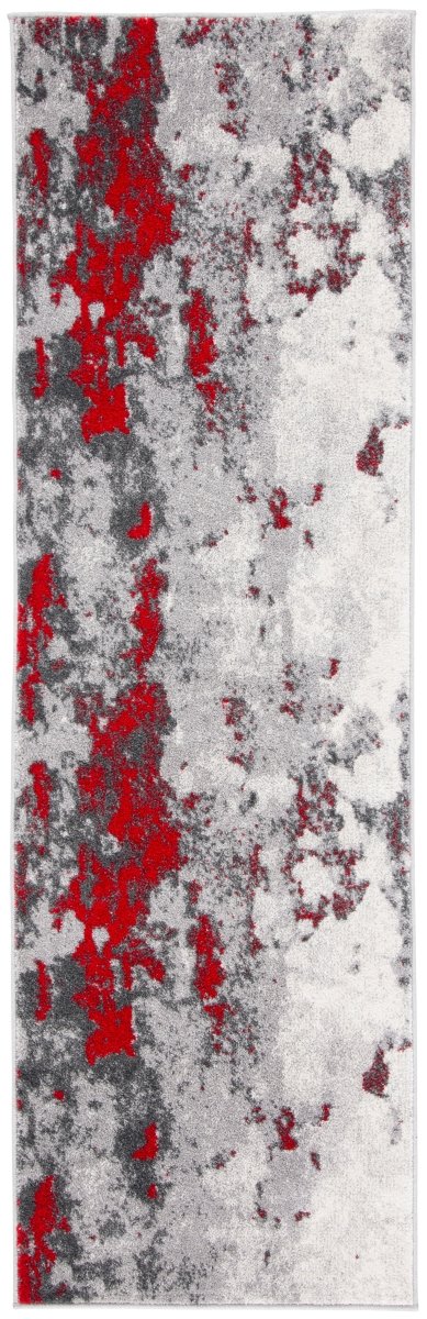 Safavieh Adirondack Adr134Q Red/Grey Rug.