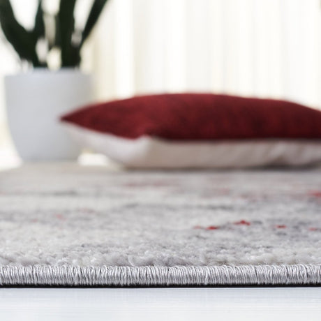 Safavieh Adirondack Adr134Q Red/Grey Rug.