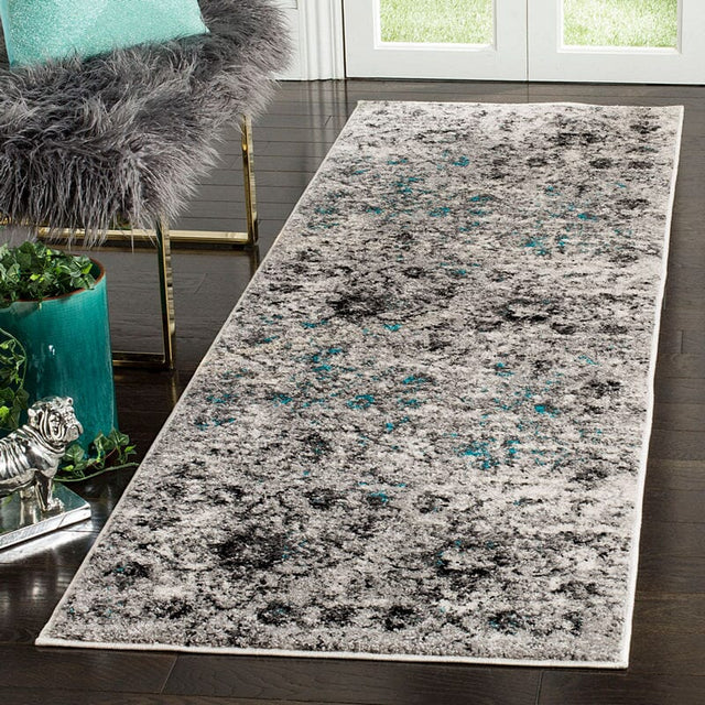 Safavieh Adirondack Adr135C Grey / Black Rugs.