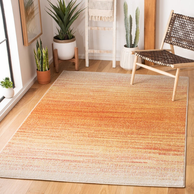 Safavieh Adirondack Adr142P Orange/Red Rug.