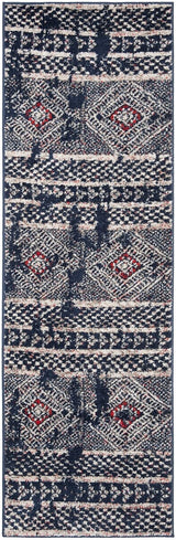 Safavieh Adirondack Adr202N Navy / Light Grey Rugs.