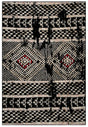 Safavieh Adirondack Adr202Z Black / Light Grey Rugs.