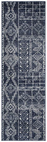 Safavieh Adirondack Adr206N Navy / Silver Rugs.