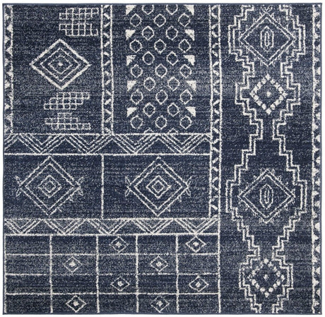 Safavieh Adirondack Adr206N Navy / Silver Rugs.