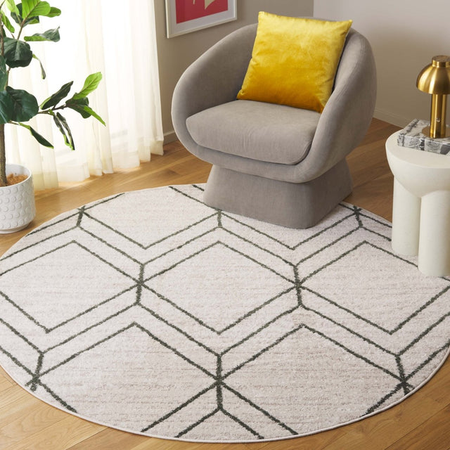 Safavieh Adirondack Adr241E Ivory/Dark Green Rug.