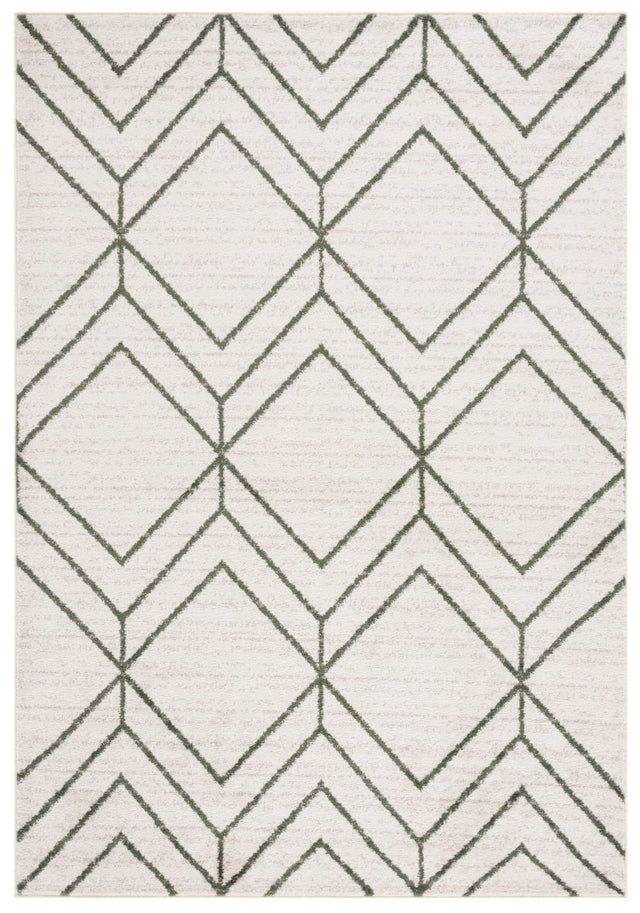 Safavieh Adirondack Adr241E Ivory/Dark Green Rug.