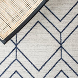 Safavieh Adirondack Adr241N Light Grey/Navy Rugs.