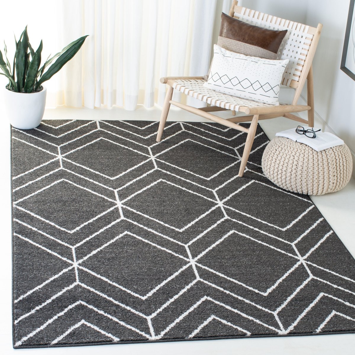 Safavieh Adirondack Adr241T Brown/Ivory Rug.