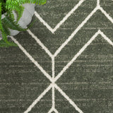 Safavieh Adirondack Adr241X Dark Green/Ivory Rug.