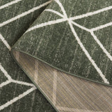 Safavieh Adirondack Adr241X Dark Green/Ivory Rug.