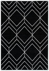 Safavieh Adirondack Adr241Z Black/Ivory Rug.