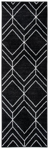 Safavieh Adirondack Adr241Z Black/Ivory Rug.