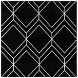 Safavieh Adirondack Adr241Z Black/Ivory Rug.