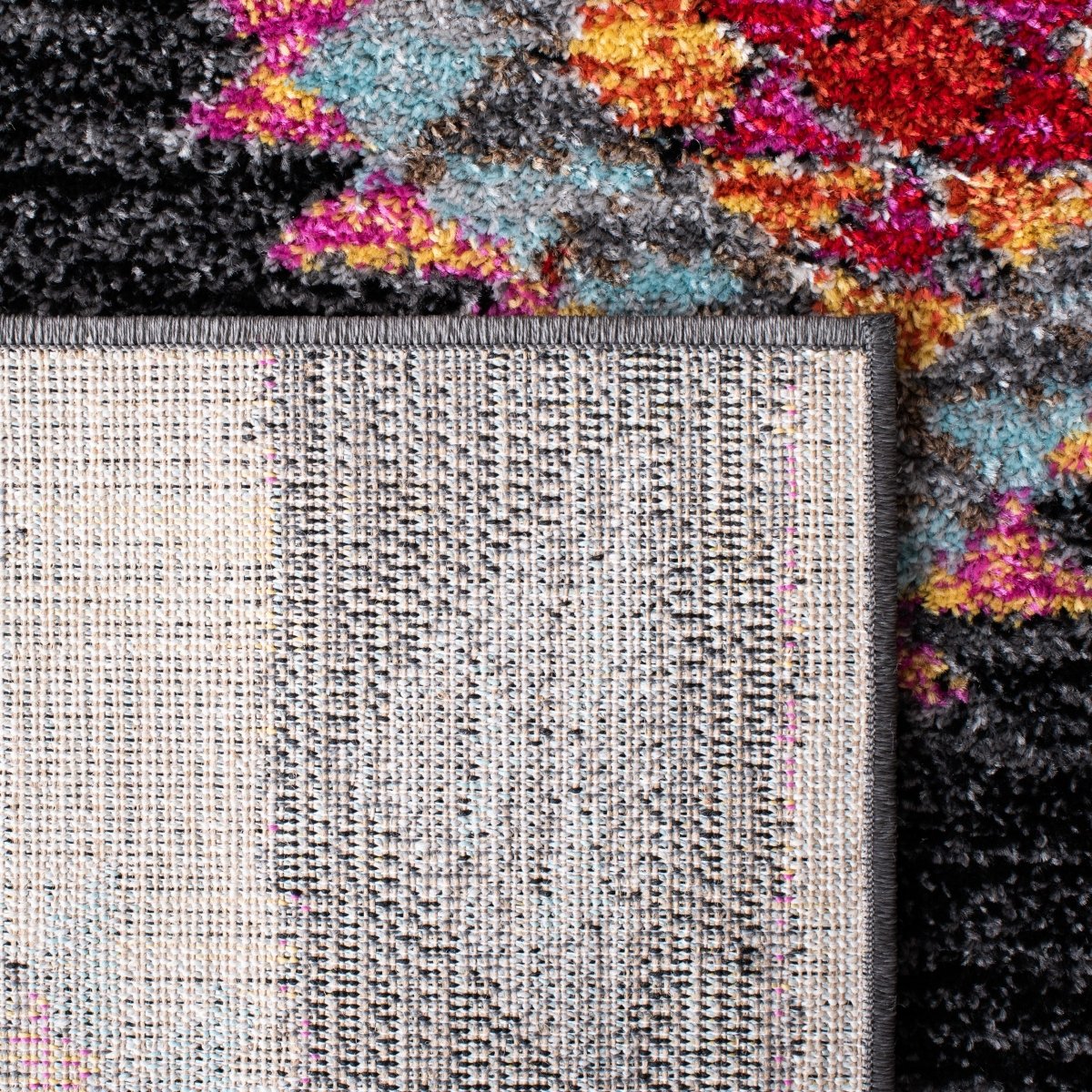 Safavieh Adirondack Adr245Z Black/Red Rugs.