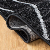 Safavieh Adirondack Adr251F Black/Light Grey Rugs.