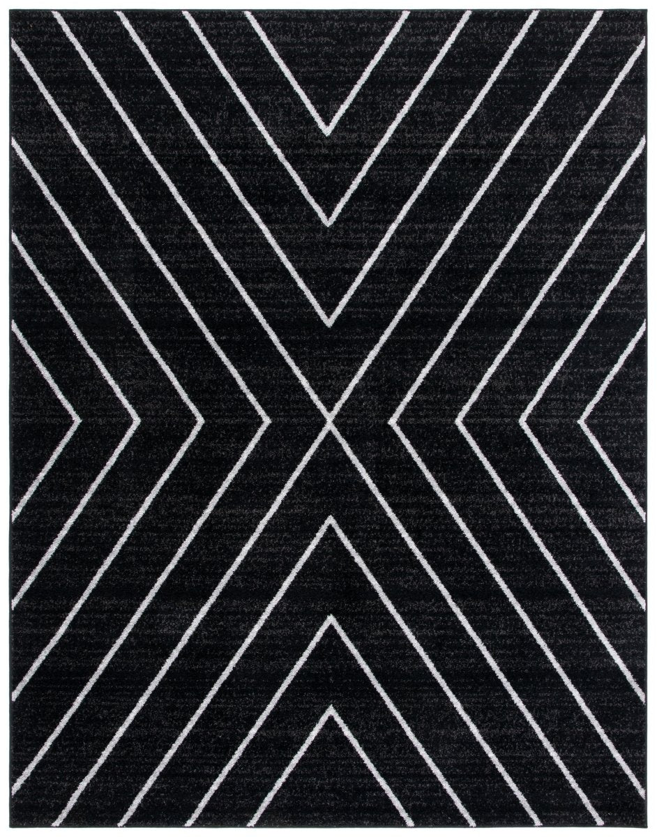 Safavieh Adirondack Adr251F Black/Light Grey Rugs.