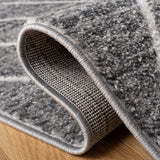 Safavieh Adirondack Adr251H Dark Grey/Ivory Rugs.