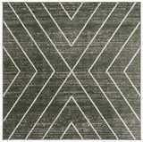 Safavieh Adirondack Adr251X Dark Green/Ivory Rug.