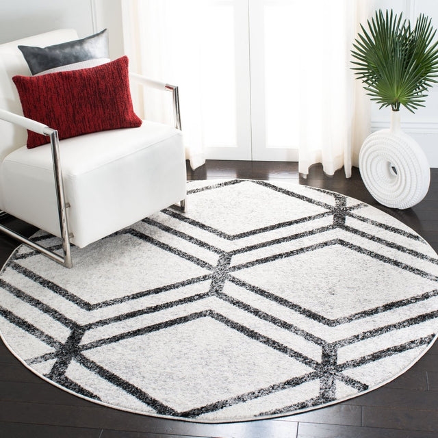 Safavieh Adirondack Adr253B Ivory/Charcoal Rug.