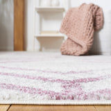 Safavieh Adirondack Adr253C Ivory/Plum Rug.