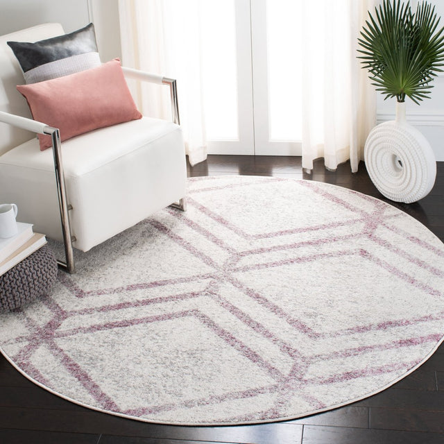 Safavieh Adirondack Adr253C Ivory/Plum Rug.