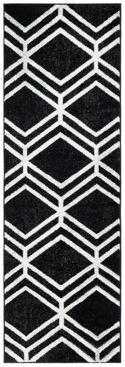 Safavieh Adirondack Adr253H Black/Ivory Rugs.