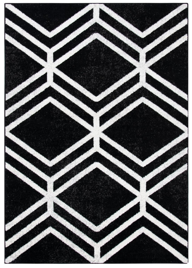 Safavieh Adirondack Adr253H Black/Ivory Rugs.