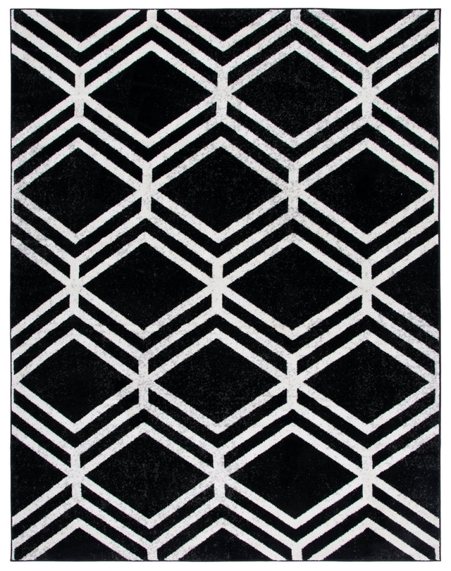 Safavieh Adirondack Adr253H Black/Ivory Rugs.