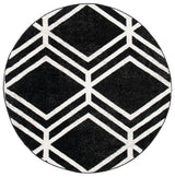 Safavieh Adirondack Adr253H Black/Ivory Rugs.