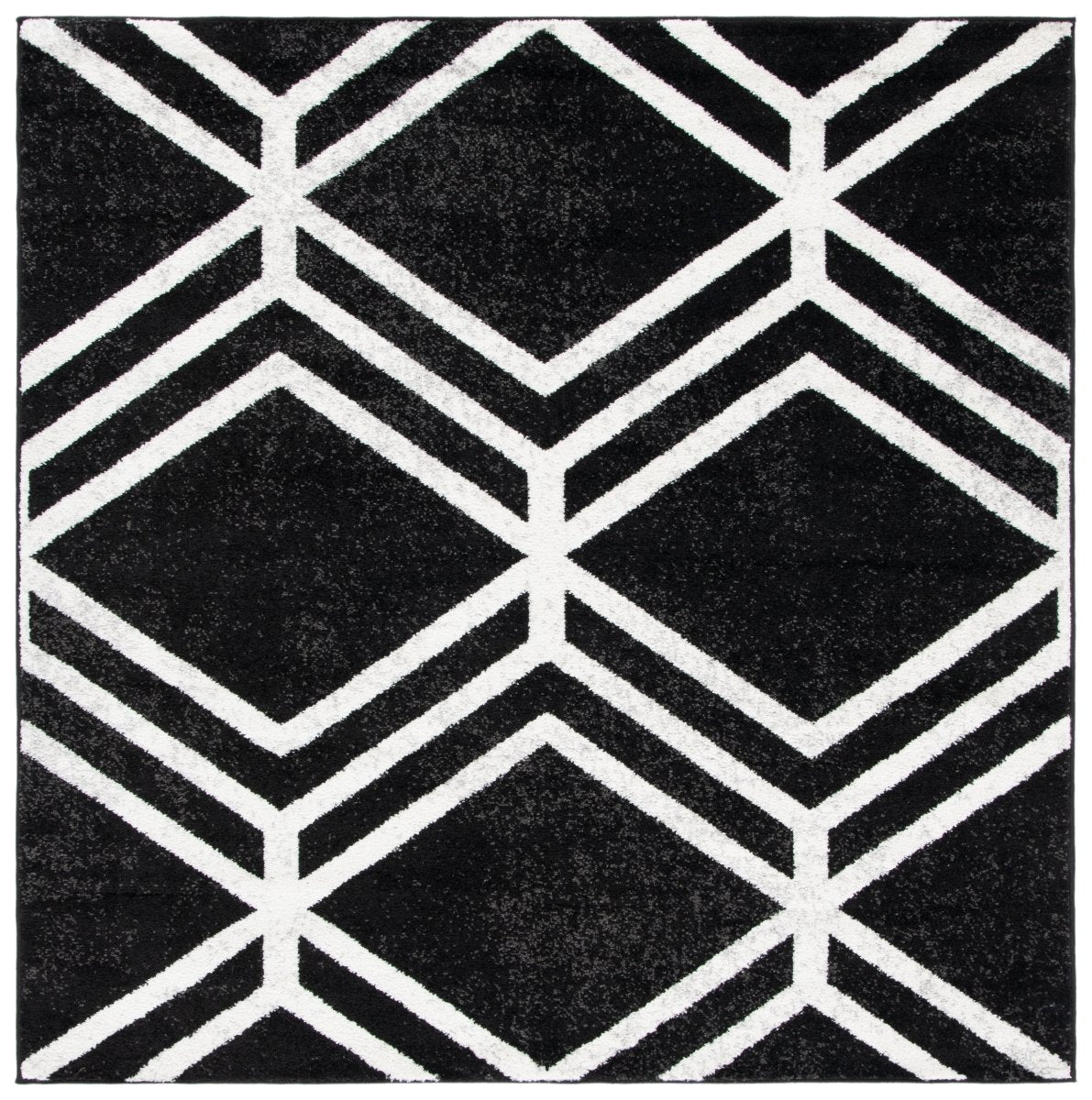 Safavieh Adirondack Adr253H Black/Ivory Rugs.