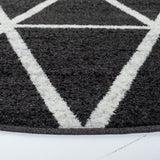 Safavieh Adirondack Adr262G Black/Ivory Rugs.