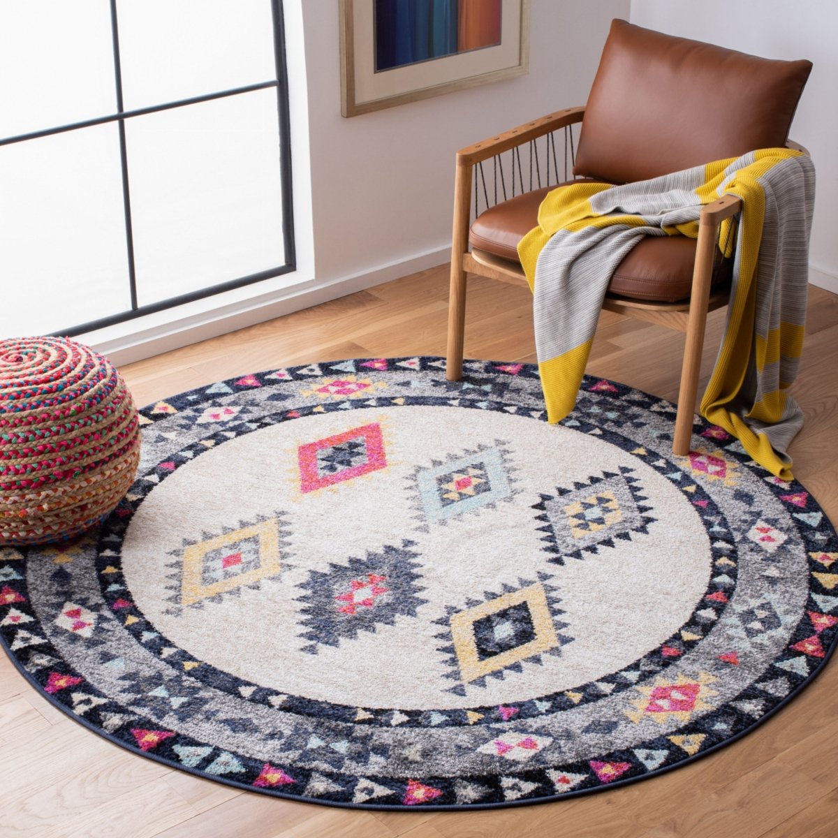 Safavieh Adirondack Adr270A Ivory/Grey Rugs.