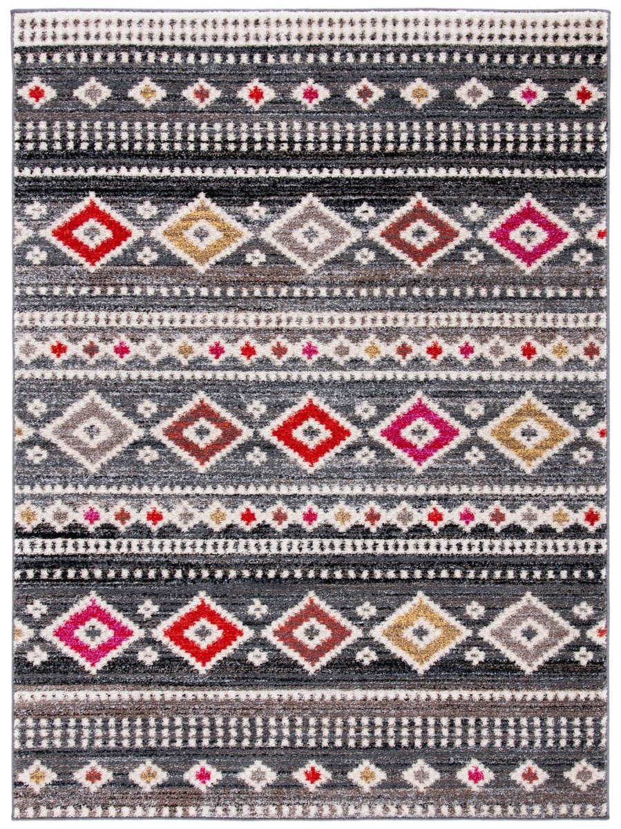 Safavieh Adirondack Adr276G Grey/Ivory Rugs.