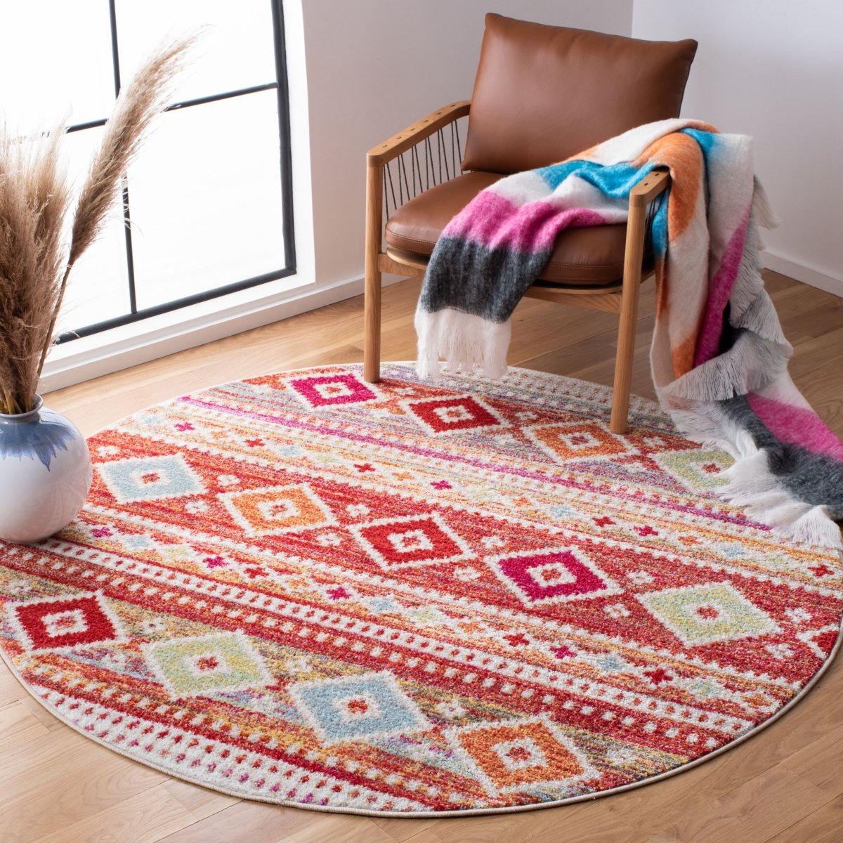 Safavieh Adirondack Adr276P Rust/Ivory Rugs.