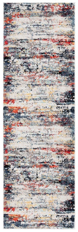 Safavieh Adirondack Adr290A Ivory/Navy Rust Rug.