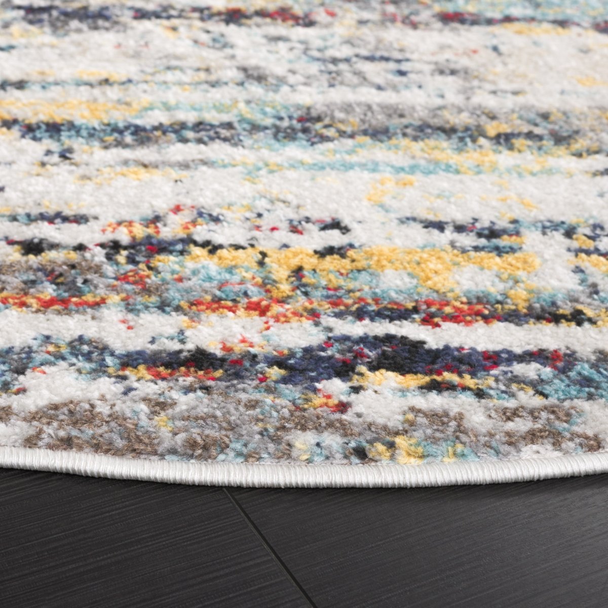 Safavieh Adirondack Adr290A Ivory/Navy Rust Rug.