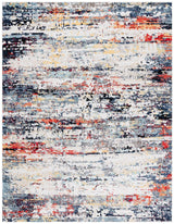 Safavieh Adirondack Adr290A Ivory/Navy Rust Rug.