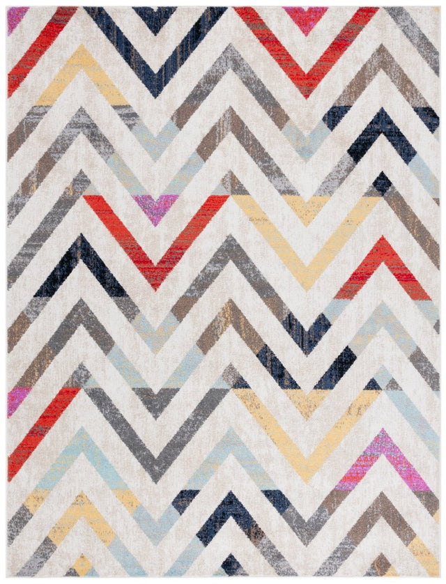 Safavieh Adirondack Adr291A Ivory/Grey Rust Rug.