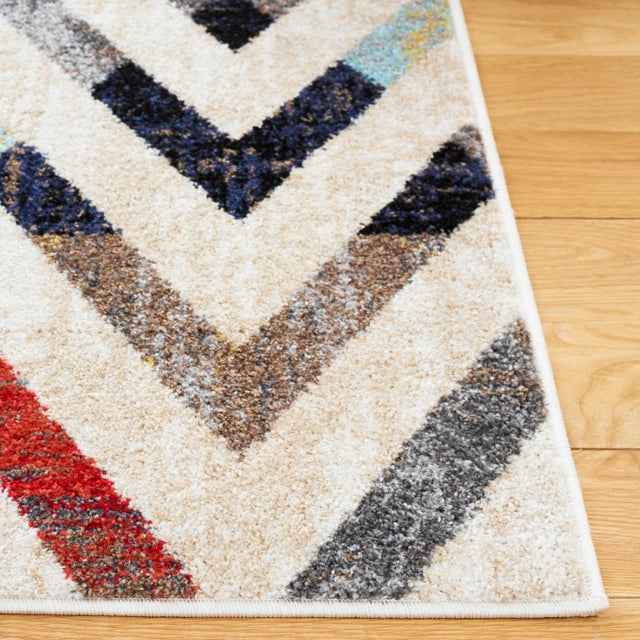 Safavieh Adirondack Adr291A Ivory/Grey Rust Rug.