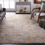 Safavieh Adrianna Adn204M Blue/Gold Rug.