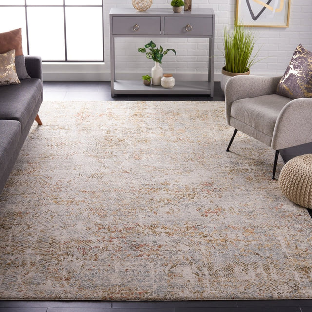 Safavieh Adrianna Adn206M Blue/Gold Rug.