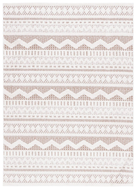 Safavieh Alamo Alm716T Taupe/Ivory Rug.