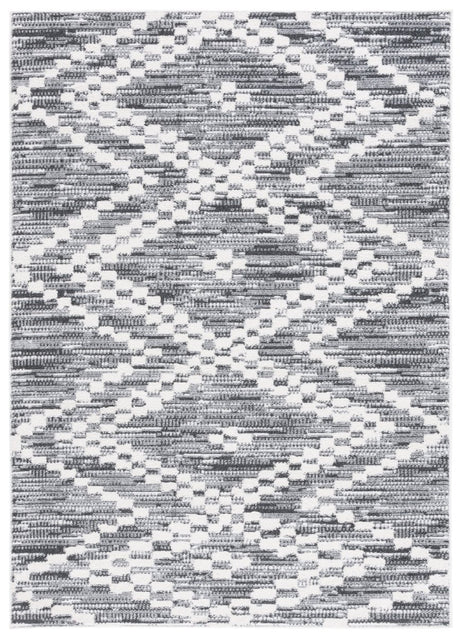 Safavieh Alamo Alm717H Charcoal/Ivory Rug.