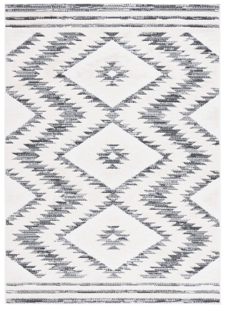 Safavieh Alamo Alm737H Ivory/Charcoal Rug.