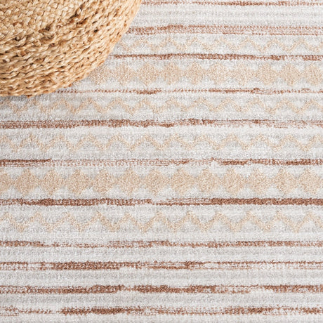 Safavieh Alamo Alm775T Ivory/Brown Rug.