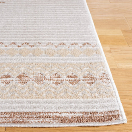 Safavieh Alamo Alm775T Ivory/Brown Rug.