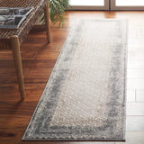 Safavieh Alenia 100 2'-0" x 8'-0" Rug in Ivory / Grey