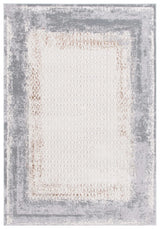 Safavieh Alenia 100 4'-0" x 6'-0" Rug in Ivory / Grey