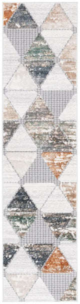 Safavieh Alenia 100 2'-0" x 8'-0" Rug in Grey / Beige